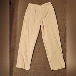Coldwater Creek 12 petite elastic waist 28 Length pink pants